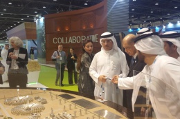 The Abu Dhabi Sustainibility Week exhibition