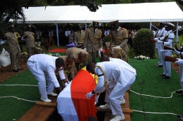 The State Funeral of  Sir James Mancham, Founding President of the the Republic of Seychelles