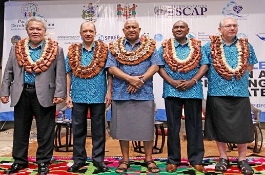 The James Michel Foundation engages with international organisations at the First High-Level Pacific Blue Economy Conference