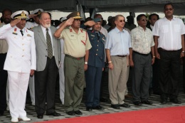 Official Opening New Seychelles Coast Guard Base, Ile du Port (1)