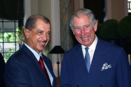 President Michel with the Prince of Wales Bilateral Meeting