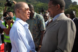 Arrival of the  President of Tanzania Jakaya Kikwete (1)