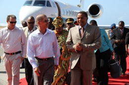 Arrival of the  President of Tanzania Jakaya Kikwete (2)