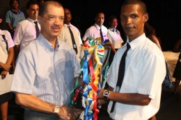 Graduation of Seychelles Tourism Academy