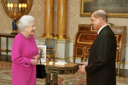 HM Queen Elizabeth II and President Michel Buckingham Palace London