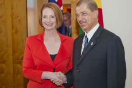President Michel and Australian Prime Minister Julia Gillard State Visit to Australia