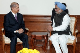 President Michel and Prime Minister Singh