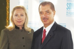 President Michel and US Secretary of State Clinton London Conference on Somalia