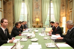 President Michel and French President Nicholas Sarkozy Official Visit to France (1)