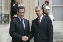 President Michel and French President Nicholas Sarkozy Official Visit to France (2)