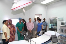 Opening of Anse Royale Hospital