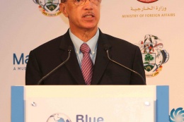 President Michel addresses the Blue Economy Summit