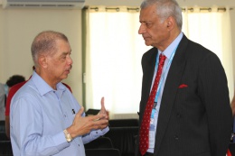 President Michel was speaking at an event organized by the Commonwealth and  UNDESA in the margins of the UN Conference on SIDS, in Samoa. President James Michel joined the Secretary General of the Commonwealth Kamalesh Sharma, the UN under secretary gene