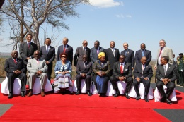 President James Michel attended the Southern African Development Community (SADC) Summit of the Heads of State and Government in Victoria Falls in Zimbabwe