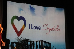 President Michel attended the launching ceremony of this year' theme 'I Love Seychelles' held at the ICCS