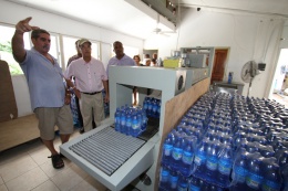 President James Michel visited several small and medium size businesses in the districts of Anse Etoile and Glacis, which forms part of a series of visits to various communities and businesses this year.