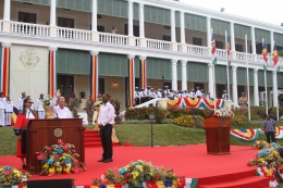Presidential inauguration ceremony