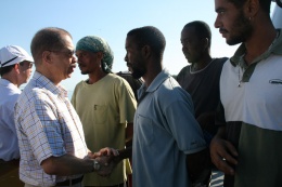 President Michel welcomes 7 fishermen home after being freed from captivity in Somalia