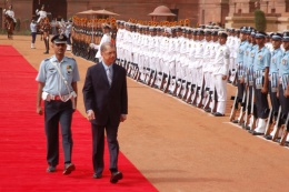 State visit to India, New Delhi