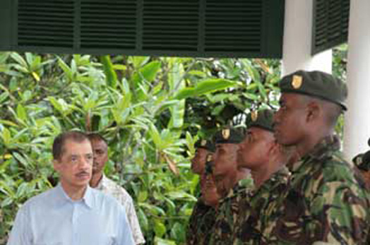 Launching of young leaders programmes for military and police