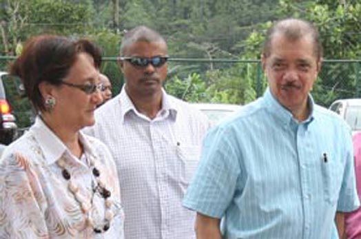 President Makes Second Visit To La Misere 