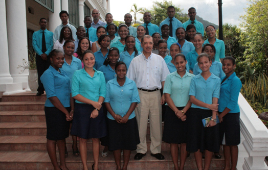Youth Assembly Visits State House 