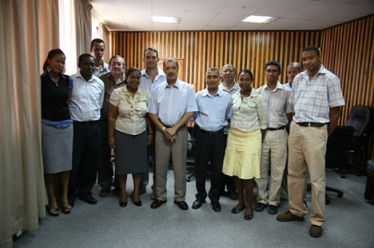 President Visits MLUH Offices 