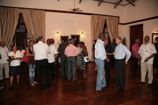 President Hosts Games Guests And Sponsors