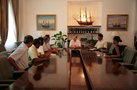 President Receives Copy Of Roadmap To Electoral Reform