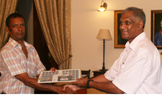 Postal Services Launch State House Commemorative Stamp