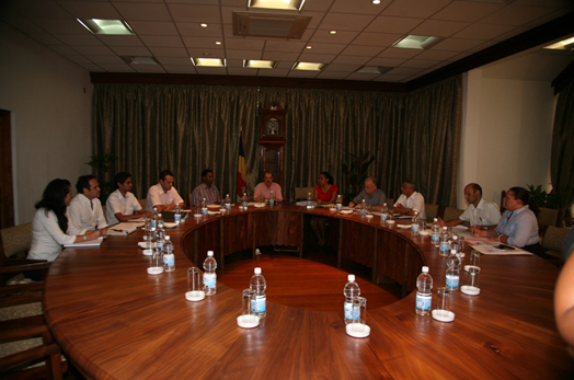 Discussing The Progress Of Seychelles2020 Vision Projects