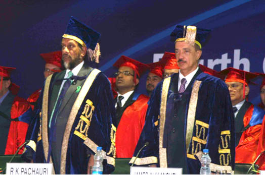 President Michel Awarded Honorary Doctorate By Teri University