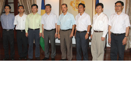 President Michel receives Chinese trade delegation