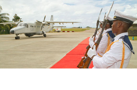 SAF Dornier Aircraft Arrives