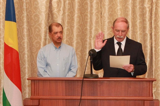 Justice Crawford McKee Sworn Into Office
