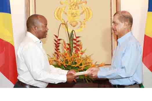 First High Commissioner Of Botswana To Seychelles Accredited