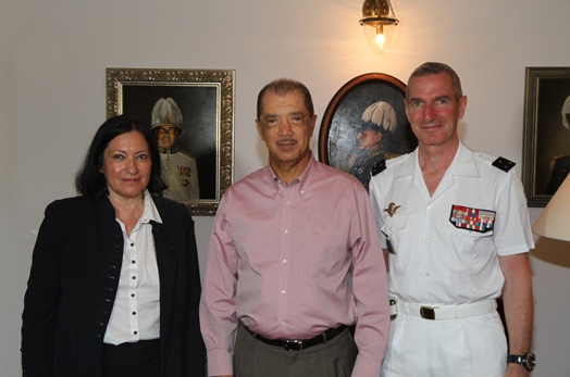 Le President Michel remercie la France pour ses efforts dans la lutte contre la piraterie