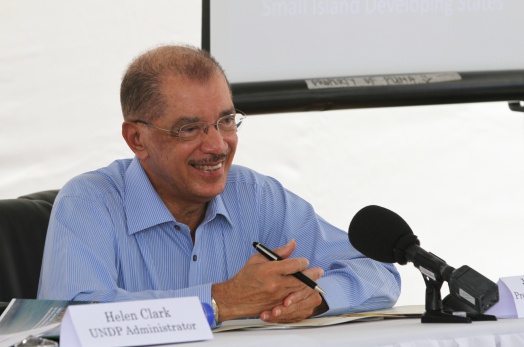 There are no sustainable islands without sustainable oceans- Seychelles President at UNDP-GEF high level panel in Samoa