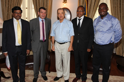 Seychelles President meets with MD & CEO of Airtel Africa