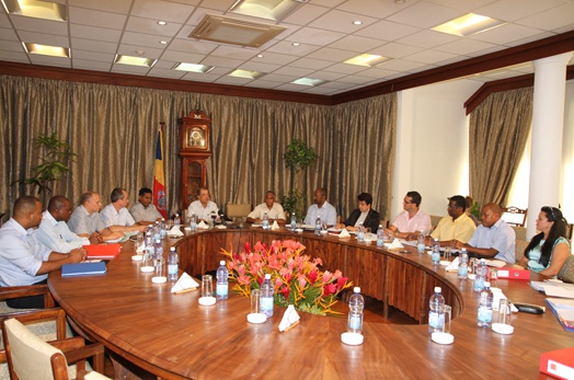 First Meeting Of The New Cabinet of Ministers