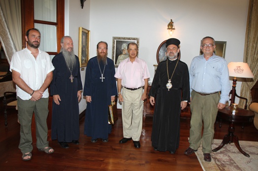 Courtesy Call by Archbishop of Tanzania and Seychelles