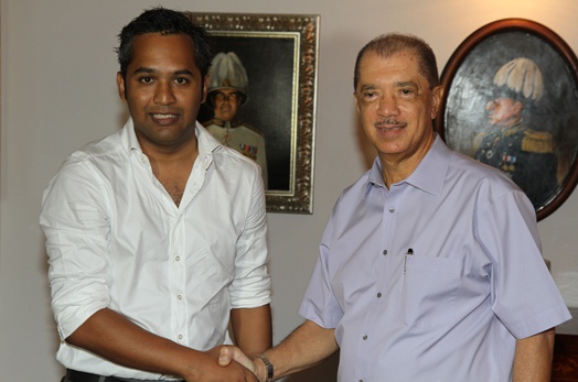 President Michel meets with SFF Chairman