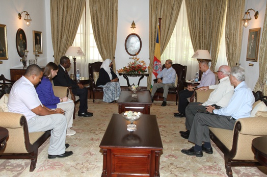 President Michel meets with WTO and IMF delegations