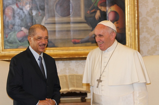 President Michel highlights the importance of peace and unity for the development of Seychelles during Vatican visit