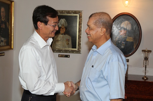 President Michel meets with Chinese Vice Foreign Minister - "China is crucial for the economic prosperity of Africa."