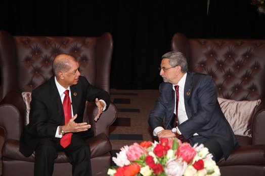 Le President Michel rencontre son homologue du Cabo Verde en marge du Sommet de l’Union Africaine