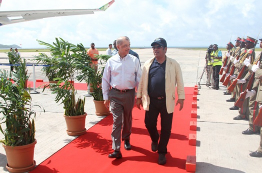 Palauan President arrives in Seychelles as guest of honour for National Day Celebrations