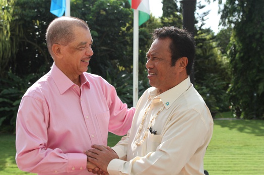Seychelles and Palau - A shared vision for the development of Small Island Developing States