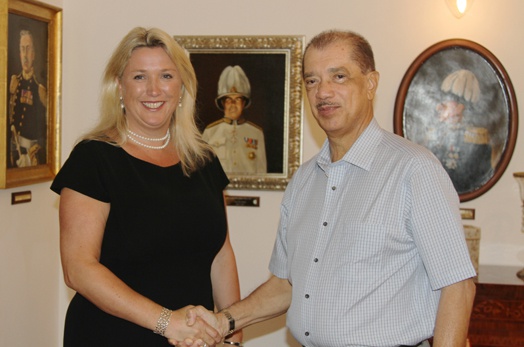 British High Commissioner Lindsay Skoll bids farewell