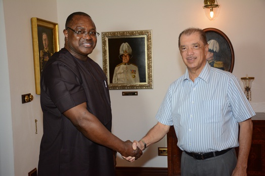 The Nigerian High Commissioner to Seychelles bids farewell